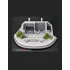 1/350 NCC-1701 refit/Constitution Officers Lounge for Polar Lights [STAR TREK]