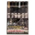 Gundam Markers MSV Set (6 colours) Gundam Markers MSV Set (6 colours)