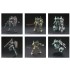 Gundam Markers MSV Set (6 colours) Gundam Markers MSV Set (6 colours)