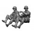 1/35 WWII US Paratrooper Willys Driver and Crew (2 figures) 1/35 WWII US Paratrooper Willys Driver and Crew (2 figures)