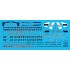 1/144 Tu-134/A/A-3 MALEV 70-80 Years Dry-Water Decal sheet 1/144 Tu-134/A/A-3 MALEV 70-80 Years Dry-Water Decal sheet