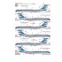 1/144 Tu-134/A/A-3 MALEV 70-80 Years Dry-Water Decal sheet 1/144 Tu-134/A/A-3 MALEV 70-80 Years Dry-Water Decal sheet