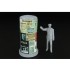 1/48 Civilien w/Posters Column 1/48 Civilien w/Posters Column