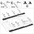1/48 Pz III Ausf L Fenders for Tamiya kits 1/48 Pz III Ausf L Fenders for Tamiya kits