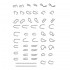 1/35 Assorted Chains, Universal Use Ring dia. 0.15 mm 1/35 Assorted Chains, Universal Use Ring dia. 0.15 mm