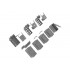 1/35 US Ammo Tray for D80030 Cradle and Ammo Boxes 1/35 US Ammo Tray for D80030 Cradle and Ammo Boxes