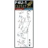 1/32 Vought F4U-1 Corsair Seatbelts (Laser Cut) for Tamiya kit 1/32 Vought F4U-1 Corsair Seatbelts (Laser Cut) for Tamiya kit