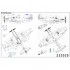 1/32 P-51 D/K Stencils & Markings Decals for Tamiya/Revell kits PLUS 1/32 P-51 D/K Stencils & Markings Decals for Tamiya/Revell kits PLUS
