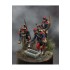 54mm Scale French Line Infantry 1870 (3 metal figures) 54mm Scale French Line Infantry 1870 (3 metal figures)