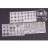 Detail-up parts for 1/24 Porsche 911 GT3R for Fujimi kit Detail-up parts for 1/24 Porsche 911 GT3R for Fujimi kit