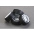 1/24 17inch Yokohama AD08 Tyres (245/40 R17) (4 Rubber Tyres)