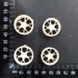 1/24 Bugatti Chiron Wheels for Zero-400-Zero (Decal & Resin Wheels) 1/24 Bugatti Chiron Wheels for Zero-400-Zero (Decal & Resin Wheels)