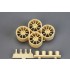 1/24 18 Advan RZII Wheels 1/24 18 Advan RZII Wheels