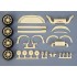 1/24 Toms Toyota GR86 Detail-up Parts for Tamiya kit #24361 1/24 Toms Toyota GR86 Detail-up Parts for Tamiya kit #24361