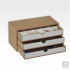 Drawers Module - 3 Drawers (Dimensions: 30cm x 15cm x 15 cm) Drawers Module - 3 Drawers (Dimensions: 30cm x 15cm x 15 cm)