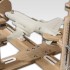 Aircraft Assembly Jig (Dimensions: 54.6cm x 62.2cm x 19.7cm) Aircraft Assembly Jig (Dimensions: 54.6cm x 62.2cm x 19.7cm)