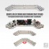 Paint Stand (Diameter: 26mm, Dimensions: 42.5cm x 18cm x 9.5cm) Paint Stand (Diameter: 26mm, Dimensions: 42.5cm x 18cm x 9.5cm)