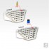 Corner Large Paint Stand (Diameter: 26mm, Dimensions: 32cm x 32cm x 14cm) Corner Large Paint Stand (Diameter: 26mm, Dimensions: 32cm x 32cm x 14cm)