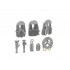 1/200 US Navy Fire Hose, Valve & Life Ring Set 1/200 US Navy Fire Hose, Valve & Life Ring Set