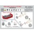 1/350 US Navy Fire Hose, Velve & Life Ring Set 1/350 US Navy Fire Hose, Velve & Life Ring Set