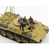 1/35 WWII German Tankmen with Bergepanther Prost!, Between Battles 1/35 WWII German Tankmen with Bergepanther Prost!, Between Battles