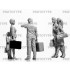 1/35 Chernobyl #5. Evacuation (4 adults, 1 child and luggage) 1/35 Chernobyl #5. Evacuation (4 adults, 1 child and luggage)