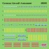 1/48 WWII German Aircraft Armament 1/48 WWII German Aircraft Armament