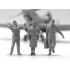 1/48 WWII RAF Airfield Spitfire IX, VII, Pilots & Ground Personnel (3 kits & 7 figures) 1/48 WWII RAF Airfield Spitfire IX, VII, Pilots & Ground Personnel (3 kits & 7 figures)