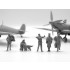 1/48 WWII RAF Airfield Spitfire IX, VII, Pilots & Ground Personnel (3 kits & 7 figures) 1/48 WWII RAF Airfield Spitfire IX, VII, Pilots & Ground Personnel (3 kits & 7 figures)