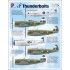 Decals for 1/48 RAF Republic P-47 Thunderbolt Decals for 1/48 RAF Republic P-47 Thunderbolt