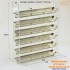 Paint Rack Wide Type #6 Stacks for Mr. Hobby/IPP Paints Paint Rack Wide Type #6 Stacks for Mr. Hobby/IPP Paints