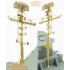 1/350 USS Fletcher DD445 Brass Mast Set for Tamiya kit #78012 1/350 USS Fletcher DD445 Brass Mast Set for Tamiya kit #78012