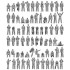 1/200 US Navy Carrier Personel & Pilots (72 figures) 1/200 US Navy Carrier Personel & Pilots (72 figures)