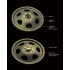 1/35 WWII German RSO Road Wheels for Dragon/Italeri RSO kit (8 Resin Wheels) 1/35 WWII German RSO Road Wheels for Dragon/Italeri RSO kit (8 Resin Wheels)
