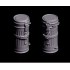 1/35 German Gas Mask Canister with Vehicle Mount 1/35 German Gas Mask Canister with Vehicle Mount