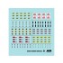 1/24 Data Decals Set B 1/24 Data Decals Set B