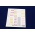 1/24 Data Decals Set B 1/24 Data Decals Set B
