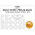 1/72 Martin Sp-5B/P5M-2G Marlin Masking for Hasegawa #02246/00655/K9 1/72 Martin Sp-5B/P5M-2G Marlin Masking for Hasegawa #02246/00655/K9