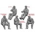 1/48 B-25 Mitchell Early Crew set (5 figures) 1/48 B-25 Mitchell Early Crew set (5 figures)