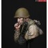 1/10 WWII Young Red Army Infantryman On The Edge of No Mans Land, Battle of Kursk Bust 1/10 WWII Young Red Army Infantryman On The Edge of No Mans Land, Battle of Kursk Bust