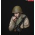 1/10 WWII Young Red Army Infantryman On The Edge of No Mans Land, Battle of Kursk Bust 1/10 WWII Young Red Army Infantryman On The Edge of No Mans Land, Battle of Kursk Bust