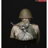 1/10 WWII Young Red Army Infantryman On The Edge of No Mans Land, Battle of Kursk Bust 1/10 WWII Young Red Army Infantryman On The Edge of No Mans Land, Battle of Kursk Bust