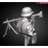 1/10 WWII Wehrmacht MG34 Gunner, France 1940 (resin bust) 1/10 WWII Wehrmacht MG34 Gunner, France 1940 (resin bust)
