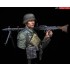 1/10 WWII Wehrmacht MG34 Gunner, France 1940 (resin bust) 1/10 WWII Wehrmacht MG34 Gunner, France 1940 (resin bust)