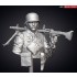 1/10 WWII Wehrmacht MG34 Gunner, France 1940 (resin bust) 1/10 WWII Wehrmacht MG34 Gunner, France 1940 (resin bust)