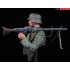 1/10 WWII Wehrmacht MG34 Gunner, France 1940 (resin bust) 1/10 WWII Wehrmacht MG34 Gunner, France 1940 (resin bust)