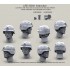 1/35 US Army/USMC PASGT Helmet with Cover with Mount Plate NVG PVS 7/14/15 - Resin Parts 1/35 US Army/USMC PASGT Helmet with Cover with Mount Plate NVG PVS 7/14/15 - Resin Parts