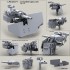 1/35 Mk47 Adv. Lightweight Grenade Launcher Striker40 on Vinghog ICSW Mount&Cuted Shield 1/35 Mk47 Adv. Lightweight Grenade Launcher Striker40 on Vinghog ICSW Mount&Cuted Shield