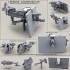 1/35 MK19-3 40mm Grenade Machine Gun on MK93 Mount,Pedestal&Wide SAG Shield&CSWL 1/35 MK19-3 40mm Grenade Machine Gun on MK93 Mount,Pedestal&Wide SAG Shield&CSWL