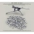 1/35 M2 Browning .50 Caliber Machine Gun Belt Links Set 1/35 M2 Browning .50 Caliber Machine Gun Belt Links Set